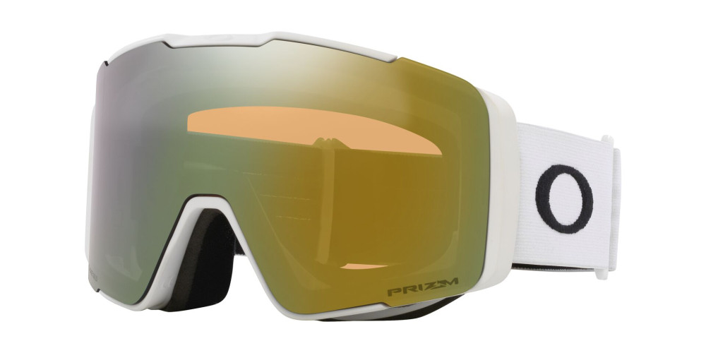 Line Miner Pro L - Matte White / Prizm Sage Gold