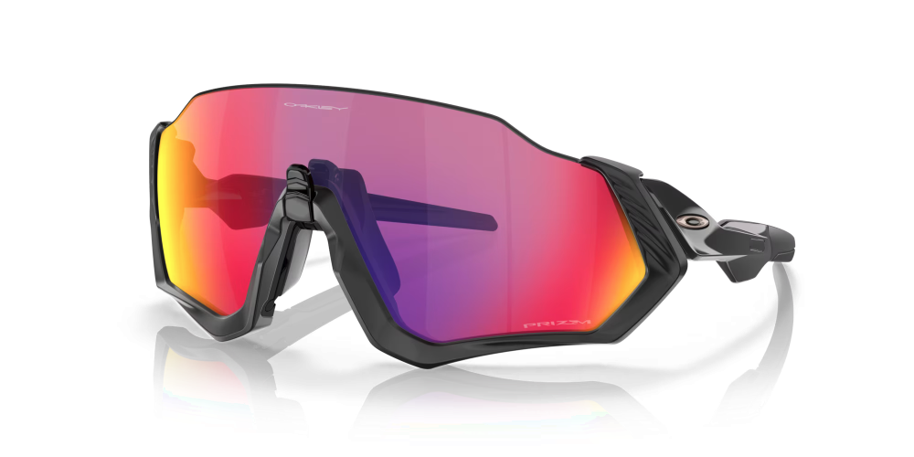 Oakley Flight Jacket Matte Black/Polished Black / Prizm Road