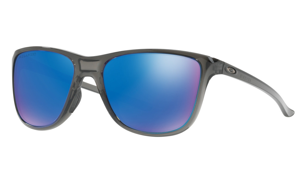 Oakley Reverie - Grey Smoke / Sapphire Iridium Polarized - OO9362-0655 Zonnebril