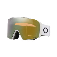 Line Miner Pro L - Matte White / Prizm Sage Gold