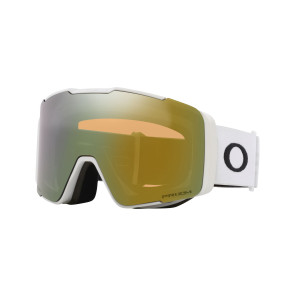 Line Miner Pro L - Matte White / Prizm Sage Gold