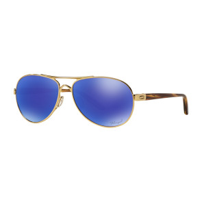 Oakley Tie Breaker Pop Polar Collection - Polished Gold / Violet Iridium Polarized - OO4108-14 Zonnebril