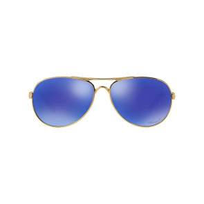 Oakley Tie Breaker Pop Polar Collection - Polished Gold / Violet Iridium Polarized - OO4108-14 Zonnebril