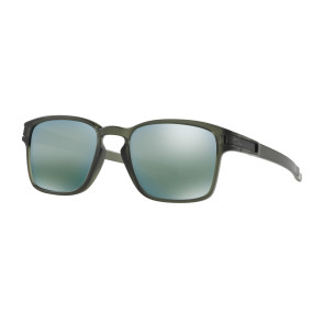 Oakley Latch Sq - Matte Olive Ink / Emerald Iridium - OO9353-08 Zonnebril