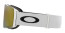 Line Miner Pro L - Matte White / Prizm Sage Gold